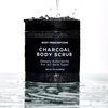 Body Prescription Deep Exfoliating Body Scrub - Cruelty-Free Formula for All Skin Types | 17.6 oz (500g) Each | Set of 1: Charcoal