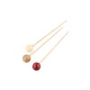 Leadigol 3PCS Round Ball Metal Hair Stick,Lollipop Shape Hair Sticks,Chinese Hair Chopsticks Hairpin,Vintage Hair Jewelry Accessories for Women Thick Long Hair