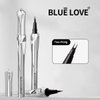 BLUE LOVE 2PCS Two-Prong Eyebrow Pen, Upgrade 2 Tipped Eye Brow Pencils for Women, Waterproof Lasting All-Day Eye Makeup with Microblading Brow Pen with Hair Like Strokes (2PCS Brown)