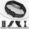 Meliya for Fitbit Inspire 3 Bands Women Men, Soft Silicone Adjustable Wristband Replacement Sport Straps Compatible with Fitbit Inspire 3 Fitness Tracker (Black)