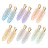 Leezmark 12 Pcs No Bend Creaseless Hair Clips for Women - Salon Styling Flat Clips for Makeup and Girls