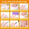 Teenitor Nail Soaking Bowl, Soak Off Gel Polish Dip Powder Remover, Manicure Bowl for Hand, Cuticle Remover Tools, Nail Brush Cuticle Pusher,Cuticle Oil Cuticle Peeler,Nail File Buffer Milk and Honey