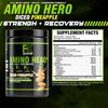 FXSUPPS Amino Hero Diced Pineapple Flavor(25 Servings)|Post-Workout Recovery Drink for Men and Women|Energy Powder Mix with BCAA, EAA, and Electrolytes|Promotes Endurance and Healthy Muscles - 1 Pack