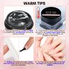 Makartt Solid Nail Glue Gel for Press On Nails- Strong Clear Acrylic Nail Tips Solid Gel Nail Glue for Fake Nails Soft Gel Nail Tips Solid Hard Gel for Nails Nail Art DIY Home 15ML UV Light Cured