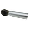 G.B.S 5.5in Silver Metal Canister Portable Badger Hair Shaving Brush for Men, Travel Friendly