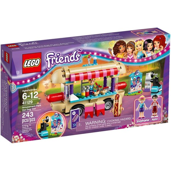 LEGO 41129 Friends Amusement Park Hot Dog Van Construction Set - Multi-Coloured