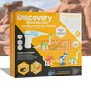 DISCOVERY #MINDBLOWN Dinosaur Construction Set, 90-Piece Action Model Build Kit, Kid-Safe Electronic Tools & Screws, Create T-Rex Triceratops, Prehistoric Monster Learning STEM Toy For Paleontologists