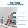 Bio-Groom Wiry Coat Dog Shampoo – Tearless, Dog Bathing Supplies, Puppy Wash, Cat & Dog Grooming Supplies, Cruelty-Free, Made in USA, Texturizing Shampoo, Dog Products – 12 fl oz 1-Pack
