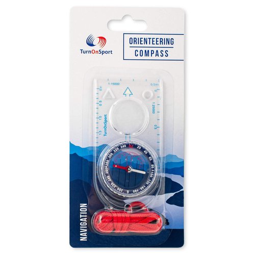 Orienteering Compass - Hiking Backpacking Compass | Advanced Scout Compass Camping and Navigation | Boy Scout Compass Kids - Children Compasses for Map Reading - Baseplate Compass Survival