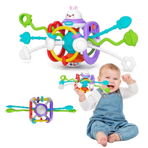 OSIMILY Montessori Baby Toys & Toddler Toys, Sensory Preschool Learning Toys for Boys and Girls, Safe and Encourages Creativity Toddler Kids Toys (Purple)