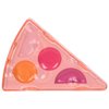 iscream Pizza Slice Shaped Vanilla Scented Solid Lip Gloss Trio
