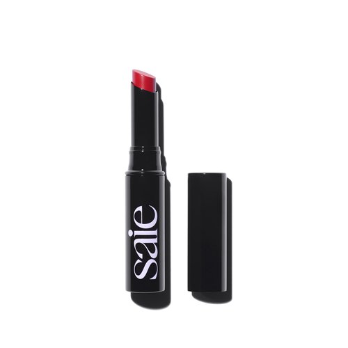 Saie Lip Blur Soft Matte Lipstick - Long Lasting Lipstick with Hydrating, Buildable Coverage - En...