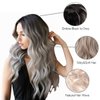 Leuik Long Gray Wigs for Women|Ombre Grey wig for Black Women|Synthetic Wigs for Women 23inch