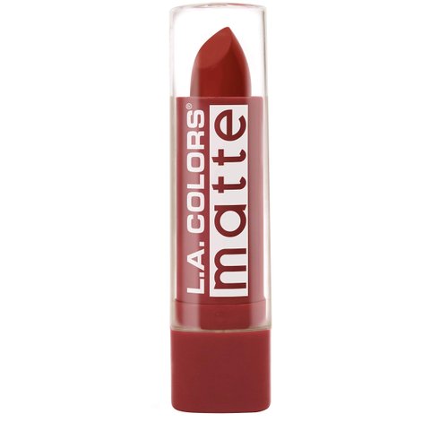 L.A. COLORS Matte Lip Color, Red Tango CML548