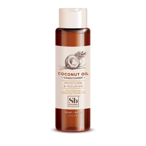 Soapbox Moisture & Nourish Coconut Oil Conditioner - 16 oz