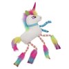 SmartyKat Dazzle Unicorn Crinkle Plush Catnip Cat Toy - White, One Size