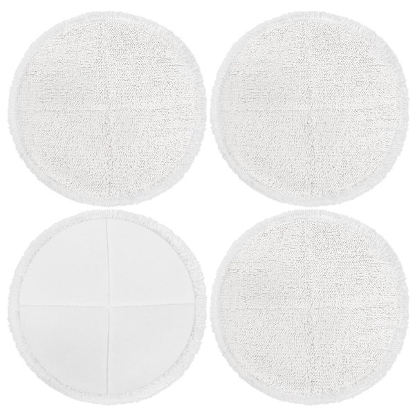 KEEPOW Spinwave Replacement Pads Compatible with Bissell Spinwave Hard Floor Mop 2039 Series, 20399, 2039A, 2307, 2315A, 2124, Spin Mop Pad for Floor Cleaner (4 Pack)