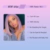 Savasana Lilac Human Hair Bob Wig 13x4 Lace Front Glueless Wigs 180% Density 12 Inches Straight Bob Wigs