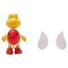 Super Mario Collectible Red para Koopa Troopa 4" Poseable Articulated Action Figure with Wings Accessory, Perfect for Kids & Collectors Alike! for Ages 3+