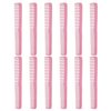 Styling Gear 150 Hair Combs Barber Comb Set Combs For Men Combs For Women Combs For Hair Stylist Beard Mustache Styling Pocket Comb Made In USA 12 Piece. (Pink)