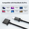 YBSGO 140W USB-C to Magnetic 3 Cable,6.6FT/2M Magnetic Charging Cable for MacBook Air 2024 M3 13/15inch,MacBook Pro 2023 M2 Pro & Max 14" 16",MacBook Air 2022/2023 M2,MacBook Pro 2021 Max&M1 14" 16"