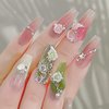 100pcs 3D Flower Nail Charms Rose Flowers Nail Art Charms Camellia Flower Charms for Nails Design Carved Floral Resin Charms Cute Nail Jewels for Nail Art Supplies Flower Nails Charms Nail Decorations
