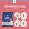 CPAP Mask Liners Full-Face by Snugell (4-Pack) - Universal Fit, Soft Cotton Fabric - Reduces Air Leaks and Skin Irritation - Reusable & Washable - 6 Month Supply