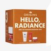 Origins Hello, Radiance Meet The Radiance-Boosting Trio Set - Face Wash - Gel Cream and Eye Cream - Travel Size - New In Box