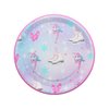 Ice Skating Party Dinner and Dessert Plates (32 Pieces for 16 Guests) - Ice Skating Birthday Party Decorations, Winter Skates Party Supplies, Winter Onederland, Ice Skating Party for Girls, Skating