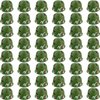 Cotiny 48 Pack Kids Army Helmets Plastic Camouflage Hats Soldier Costume Caps for Children Halloween Costume Accessories Camo Party Supplies