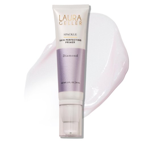 LAURA GELLER NEW YORK Spackle Primer - Diamond - Super-Size 2 Fl Oz - Hyaluronic Acid Makeup Primer for Mature Skin