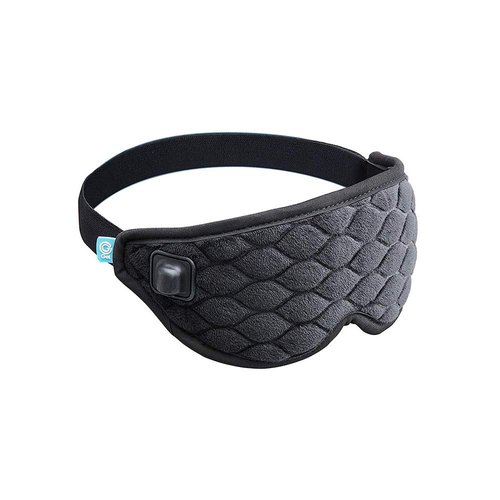 HoMedics Gel Eye Mask, Cold Therapy for Headache and Migraine Pain Relief, 3 Heat Settings with Auto-Off Timer, Weighted for Calming Comfort, Adjustable Size, Black