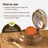 Terra Cotta Brown Sugar Saver, Food-Safe Sugar Preserver for Long-Term Use, Brown Sugar Softener for Cookies, Dried Fruits, & Marshmallows, Maple Leaf Design - JBK Pottery