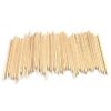 JOVANA 150pcs Nail Art Orange Wood Sticks Cuticle Pusher Remover Manicure Pedicure Tool 120mm