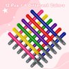 12 Pieces Inflatable Light Saber Sword Toys,Inflatable Lightsaber Toy Cosplay Party Favors,Inflatable Swords for Star Wars Themed Party,Christmas Stocking Stuffer,Halloween Costume