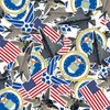 U.S. Air Force F-22 & F-35 Fighter Jet and Logos Collectible Stickers