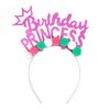 YISSION Birthday Princess Headband, Birthday Crown Birthday Girl Headband, Birthday Headband for Women Girls, Birthday Hair Accessories, Birthday Party Decoration Birthday Gifts