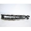Slim black sparkly banana hair claw clip with crystals rhinestones (Crystal color: Gray and dark blue)
