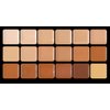 Graftobian Glamour Crème Ultra HD Foundation Super Palettes - Foundation Palette, Contour Makeup, Foundation for Professional Makeup Kit, Face Makeup for Full Coverage - Warm Color