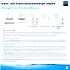 YoLink Water Leak Sensor 3-Pack, LoRa Up to 1/4 Mile Open-Air Range Smart Water Leak & Flood Detector, SMS/Text, Email & Push Notifications, w/Alexa, IFTTT, Home Assistant - YoLink Hub Required