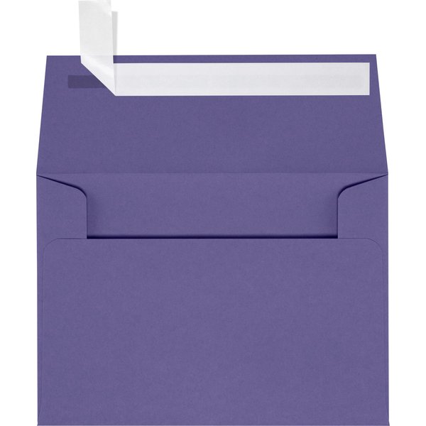 LUXPaper 4Bar A1 Invitation Envelopes | Peel & Press | 3 5/8" x 5 1/8" | Wisteria Purple | 80lb. Text | 50 Qty