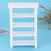 Taidda Miniature Furniture Model 4 Layers Shelf Display Rack 1:12 Doll House Accessory