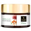 Good Vibes Ubtan Insta Glow Face Mask, 50 g | Cleansing, Smoothening Face Pack For All Skin Types | With Turmeric, Saffron, Sunflower Seed Oil | No Parabens, Sulphates & Mineral Oil
