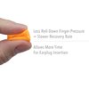 Howard Leight by Honeywell FirmFit Disposable Foam Earplugs, Polybag, 200-Pairs (FF-1) , Orange