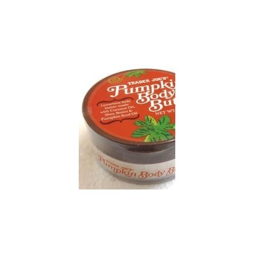 Trader Joe's Pumpkin Body Butter - Luxurious Body Butter Made with Coconut Oil, Shea Butter & Pumpkin Seed Oil.