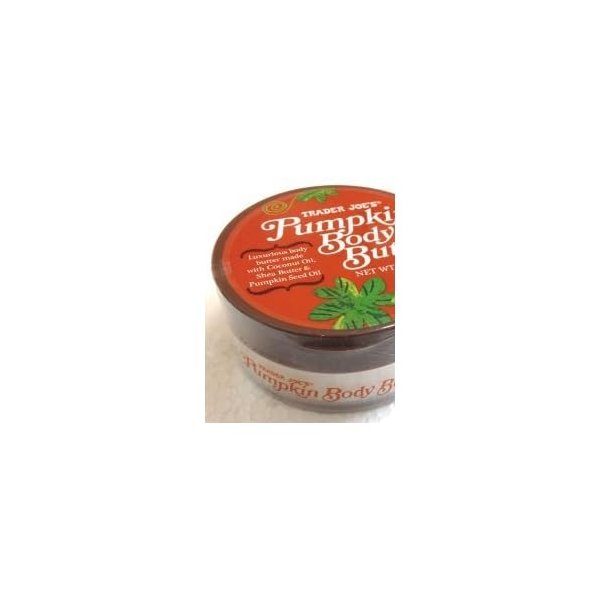 Trader Joe's Pumpkin Body Butter - Luxurious Body Butter Made with Coconut Oil, Shea Butter & Pumpkin Seed Oil.
