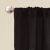 Lush Decor Night Sky Sequins Valance, Single, 84" W x 18" L, Black & Gray - Extra Wide Curtain - Kitchen Curtain Valance - Modern Glam Decor - Bathroom Or Kitchen Valance For Windows