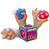 Schylling Groovy Shroom NeeDoh...Groovy Glob Mushrooms! Squishy, Squeezy, Popping, Stretchy Stress Fidget Mushrooms Complete Gift Set Party Bundle with Storage Bag - 3 Pack