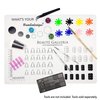 Beaute Galleria Bundle Nail Art Stamping Set - 5 Styles of Premium Etched Stamping Plates Image Templates, Silicone Nail Mat, Nail Stamper, Plate Scraper and Instruction Card
