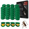 48 Pack Cockroach Gel Bait, Highly Effective Roach Killer Indoor Infestation Solution, Fast Acting Cockroach Killer Indoor Home Kitchen Use, Easy to Apply & No Mess Roach Bait Gel, Long-Lasting